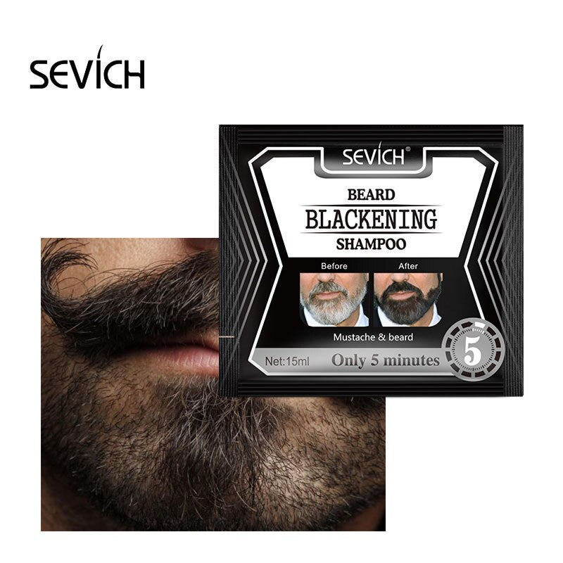 3/5/10pcs Baard Shampoo Verf
