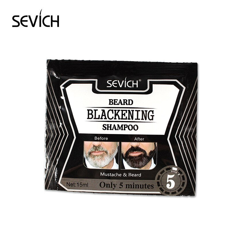 3/5/10pcs Baard Shampoo Verf